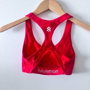 Lululemon x Barry’s‎ Women’s 2 Strong Identity Bra Orange NWOT